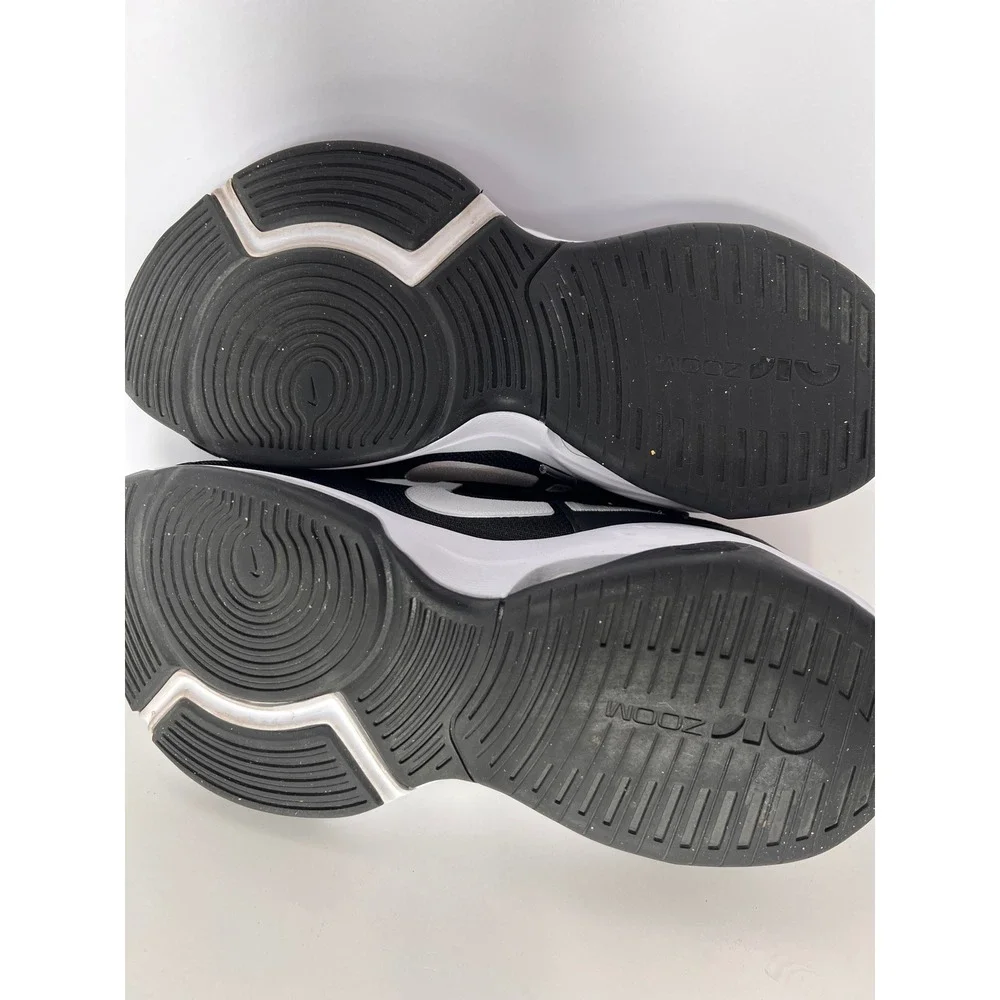 Nike Air Zoom Running‎ Training Shoes Sneakers Black White Athletic Womens